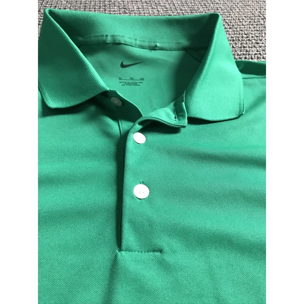 Nike‎ polo shirt xl green golf